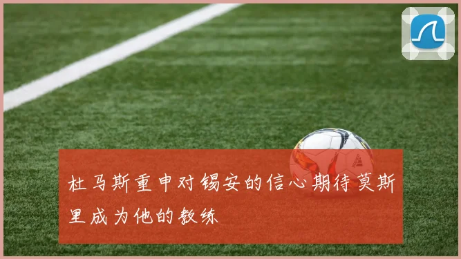 杜马斯重申对锡安的信心期待莫斯里成为他的教练